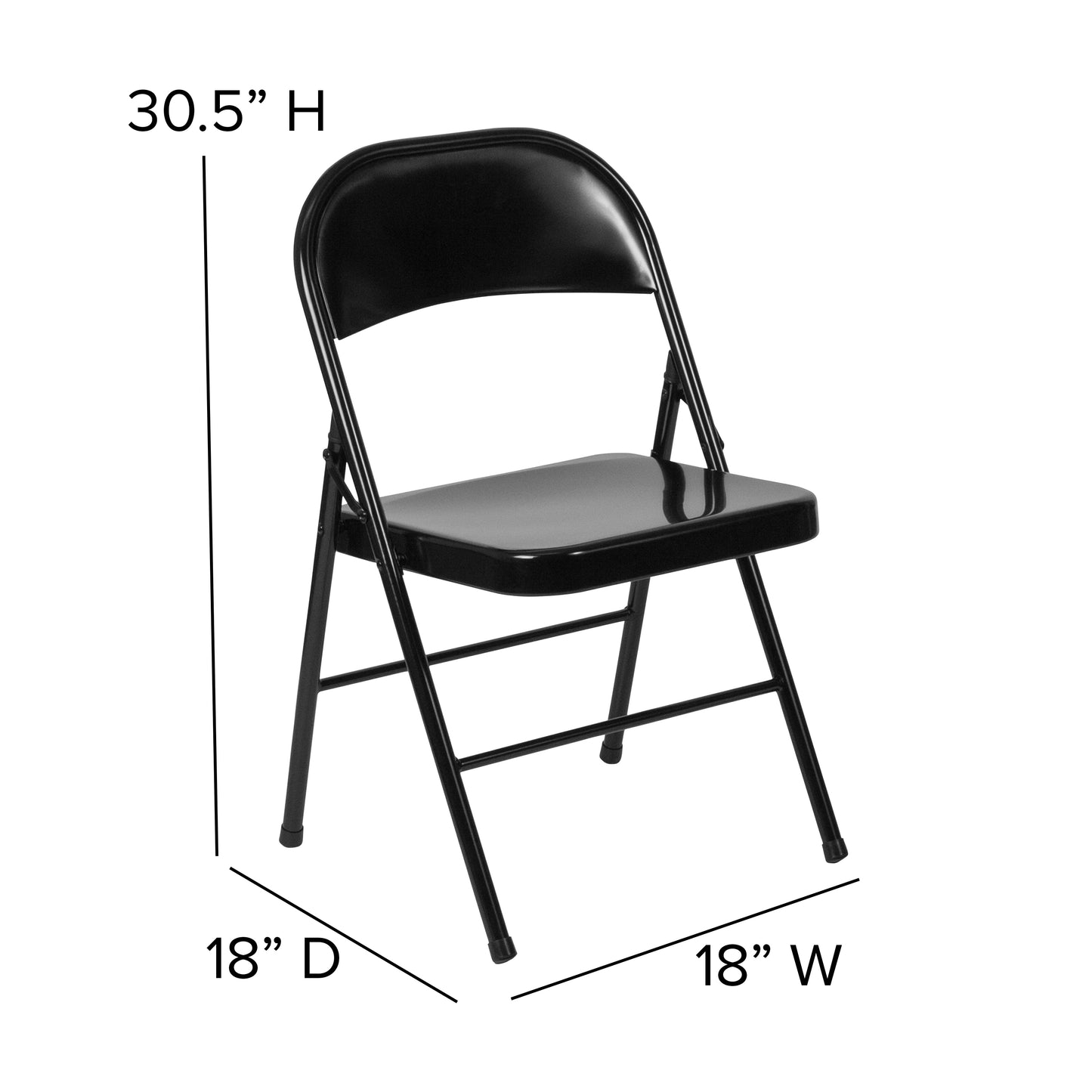 Double Braced Folding Chair