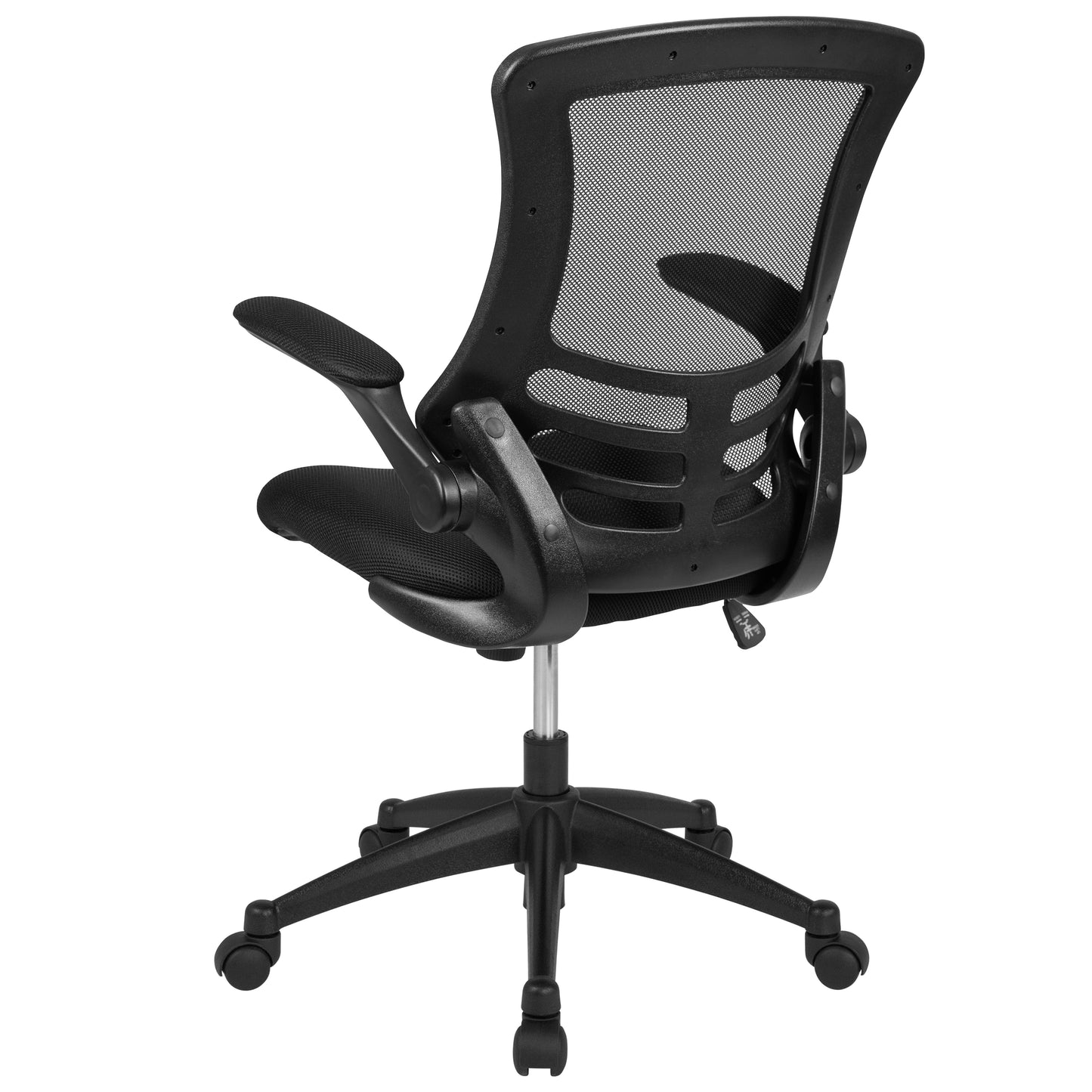 Ergonomic Mid-Back Mesh Swivel Office Chair with Flip-Up Arms