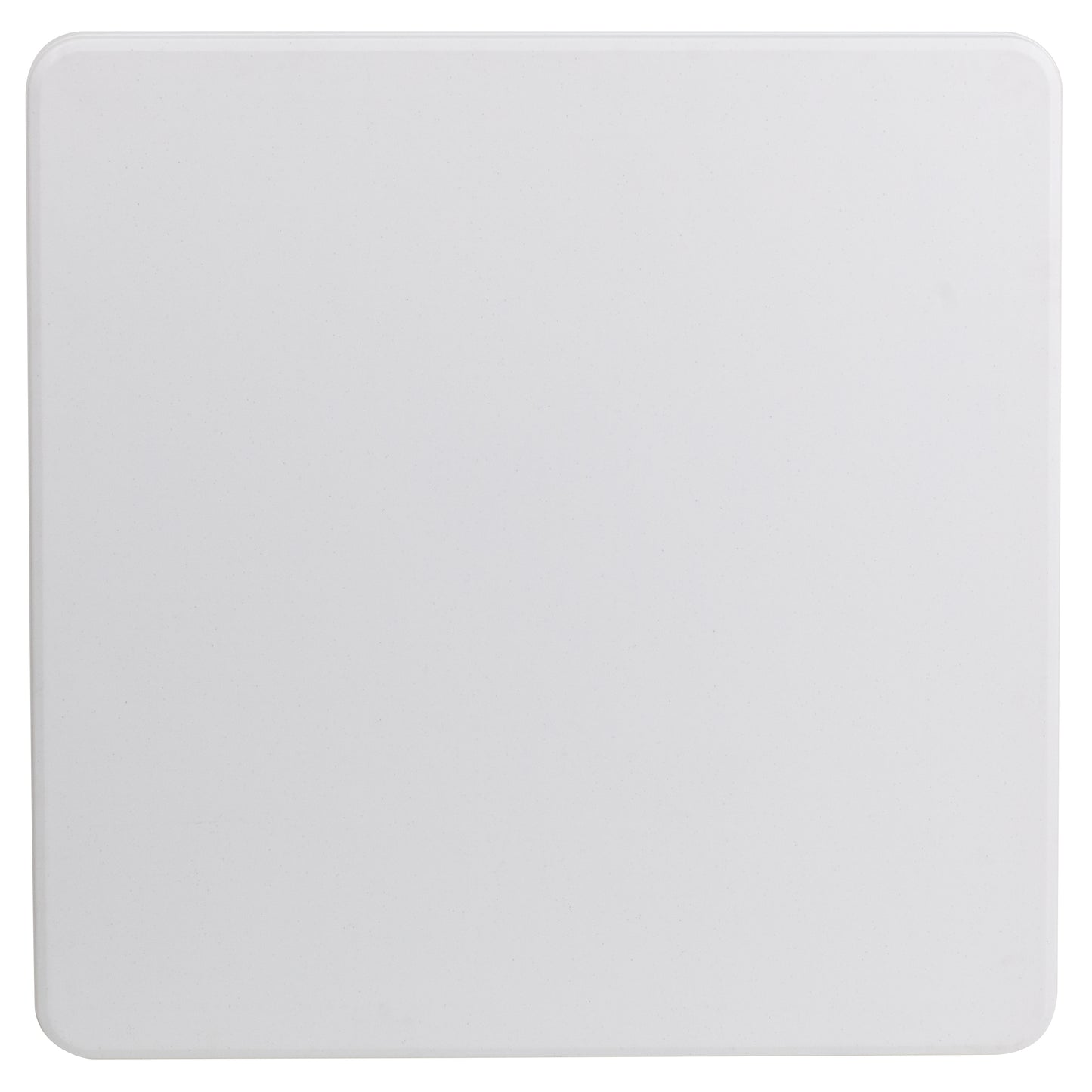 2 ft. 10 in. Square Granite White Plastic Folding Table