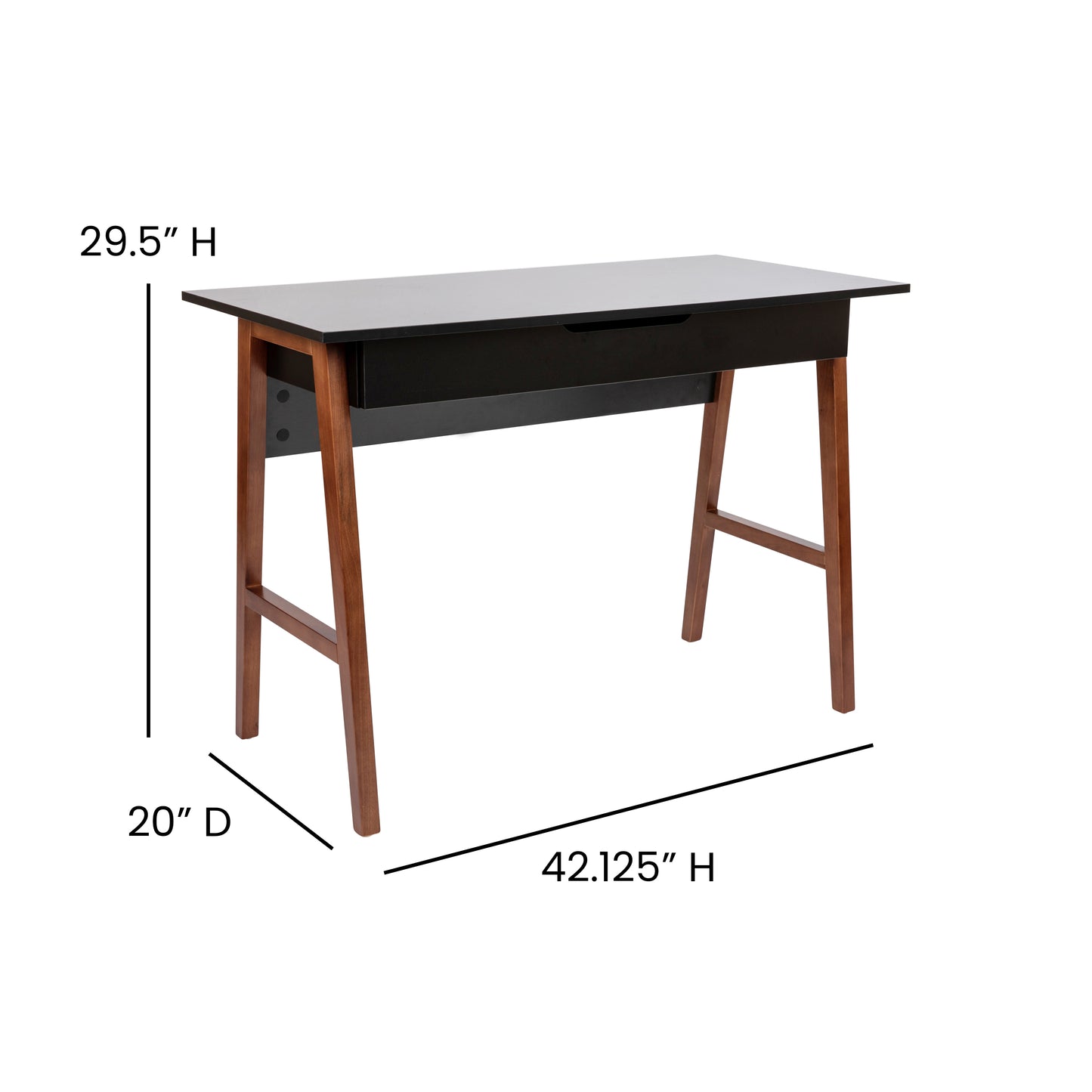 Home Office Writing Computer Desk with Storage Drawer