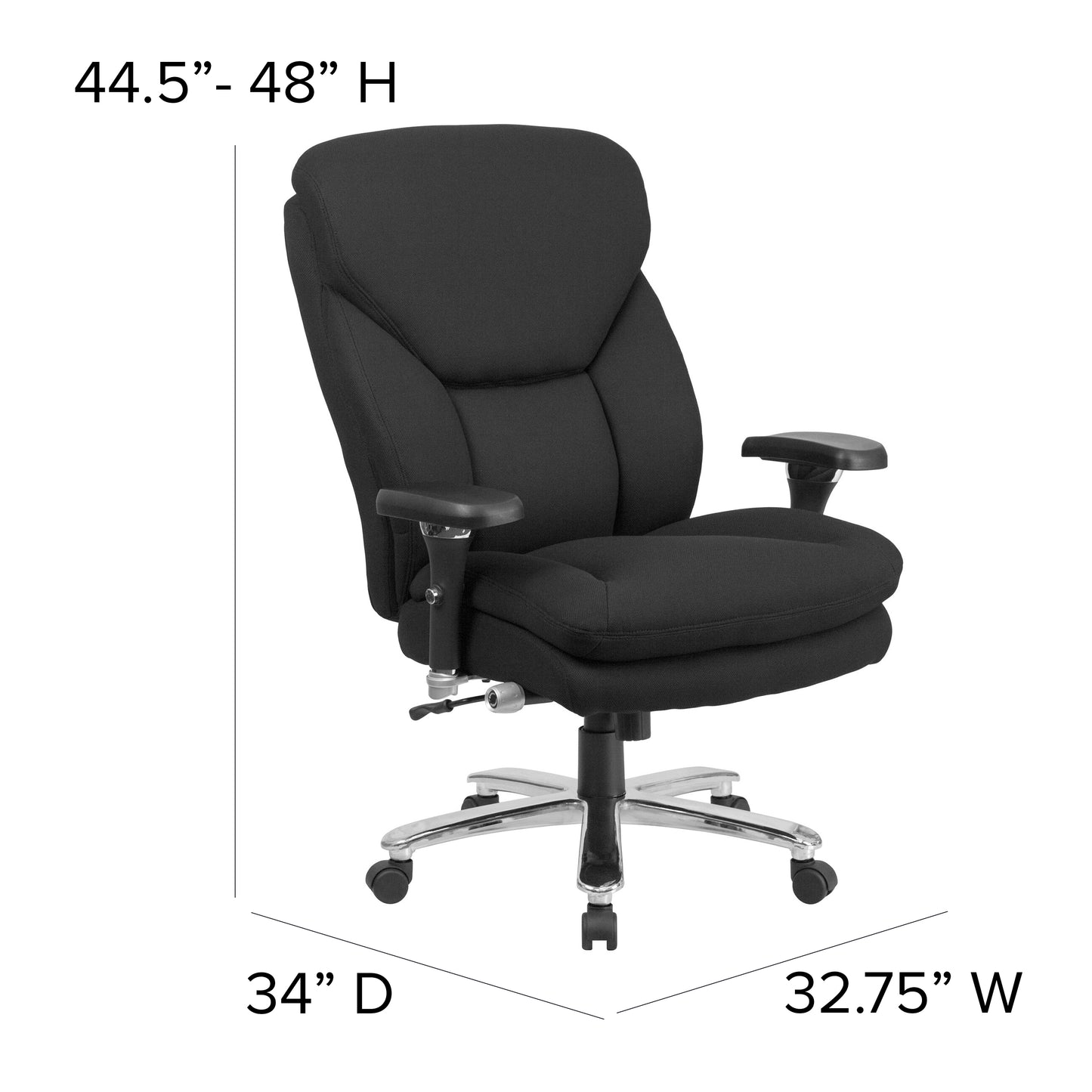 Intensive Use Big & Tall High Back Executive Ergonomic Office Chair - 400 lb Capacity