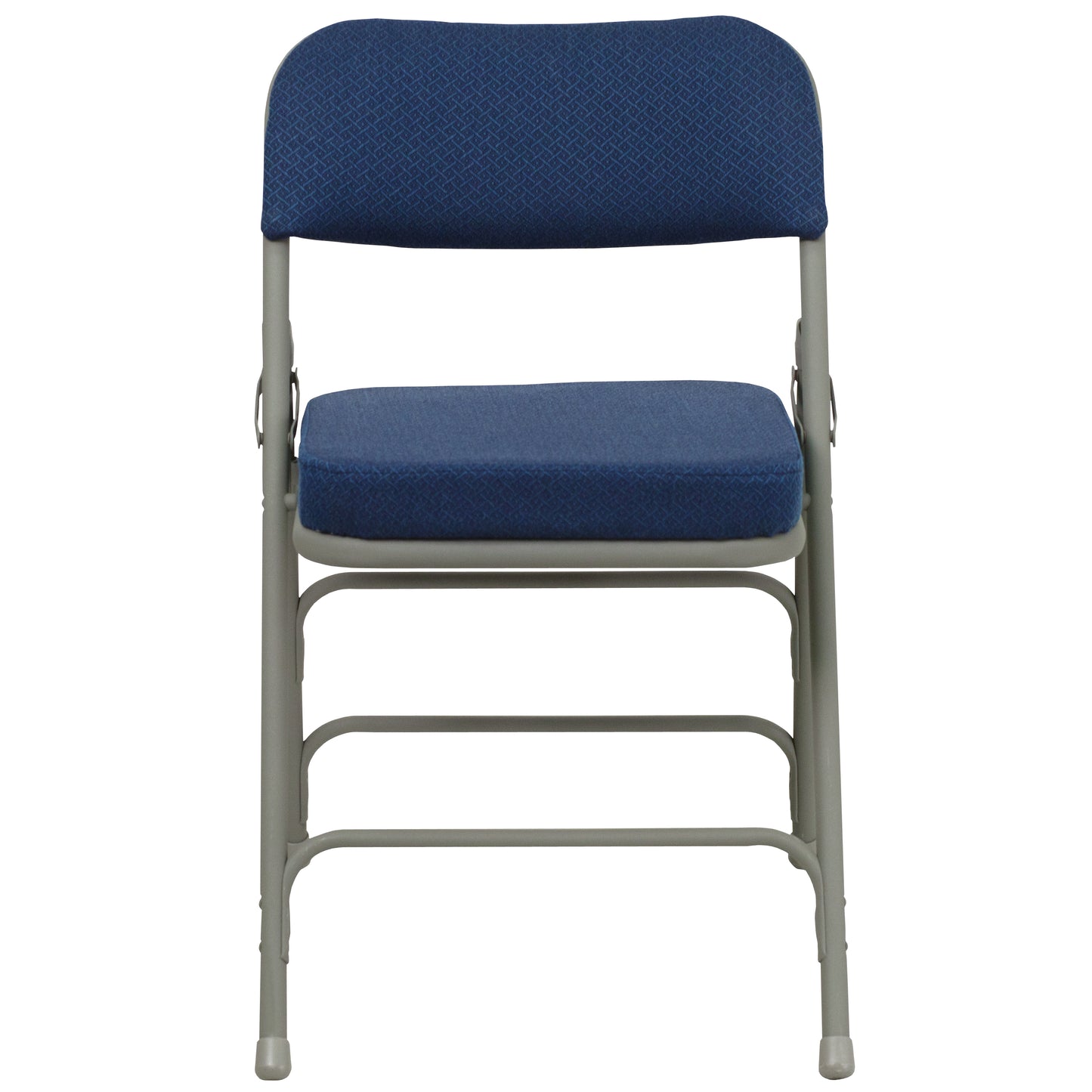 Triple Braced & Double Hinged Fabric Metal Folding Chair