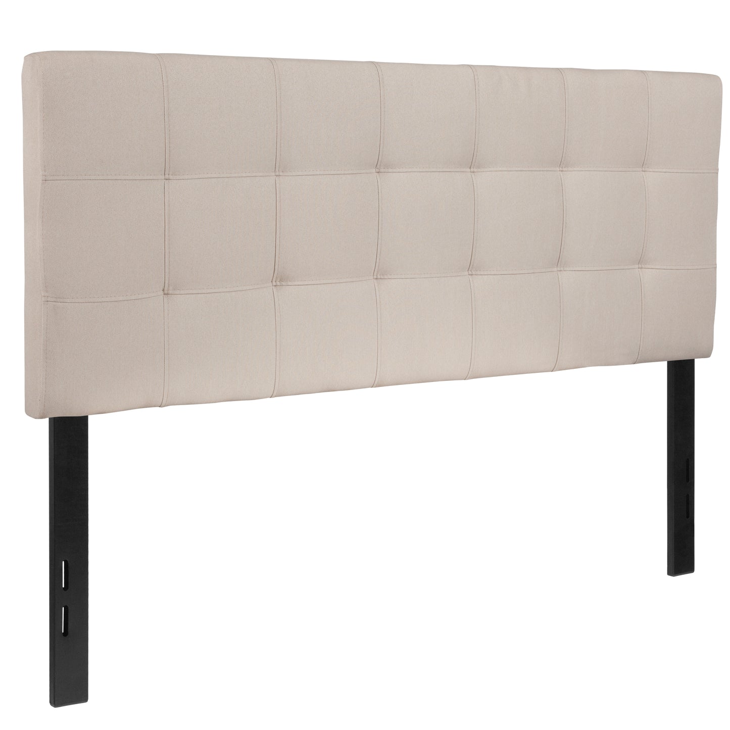 Tufted Upholstered Headboard in Fabric (Full, Queen, King, Twin)