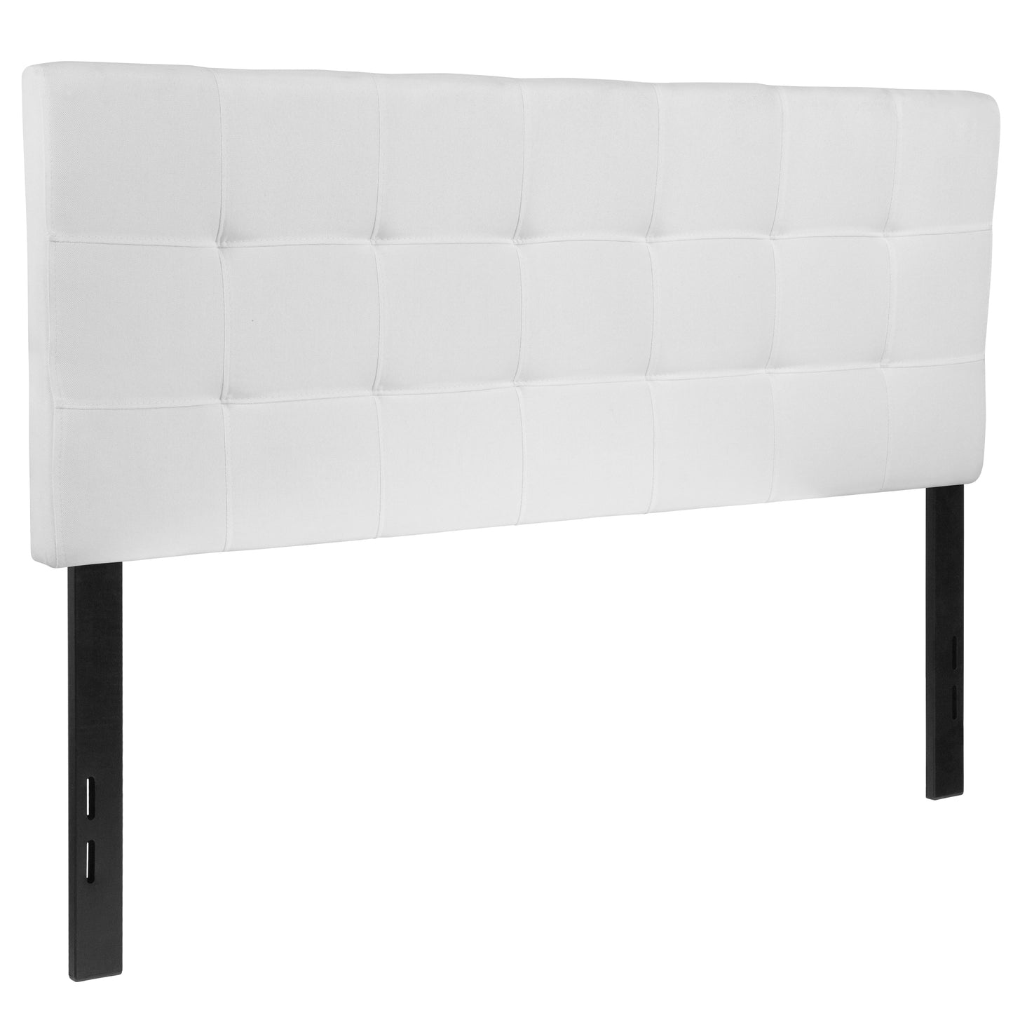 Tufted Upholstered Headboard in Fabric (Full, Queen, King, Twin)