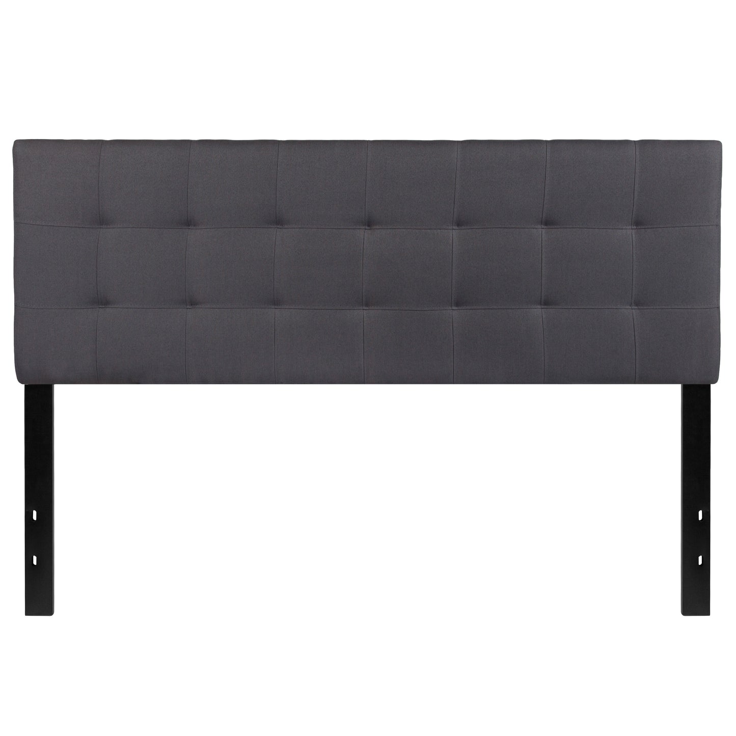 Tufted Upholstered Headboard in Fabric (Full, Queen, King, Twin)