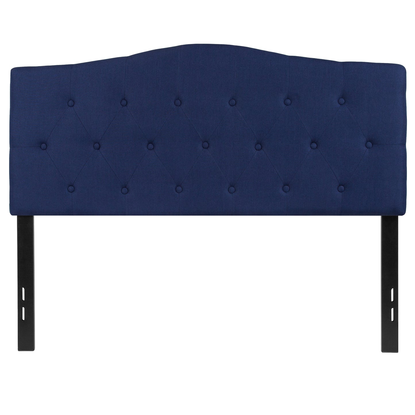 Contemporary Fabric Upholstered Headboard with Diamond Tufting (Full, Queen, King, Twin)