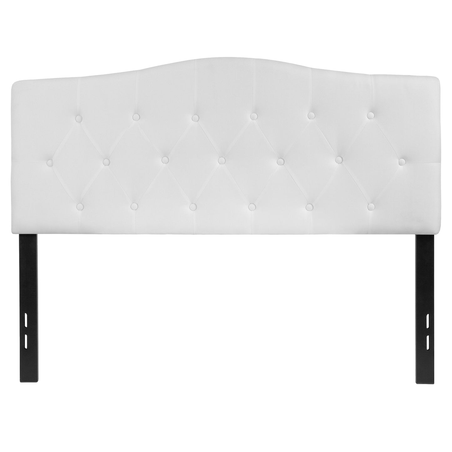 Contemporary Fabric Upholstered Headboard with Diamond Tufting (Full, Queen, King, Twin)