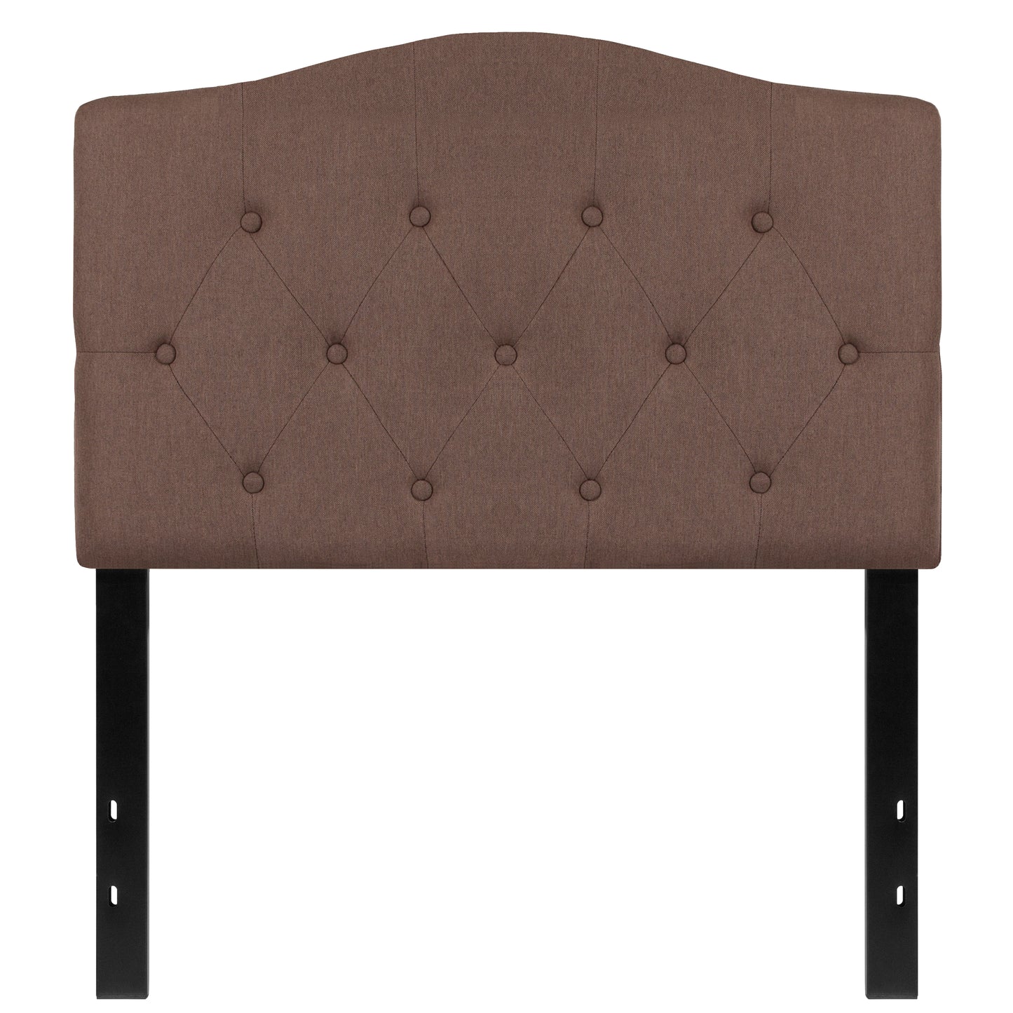 Contemporary Fabric Upholstered Headboard with Diamond Tufting (Full, Queen, King, Twin)