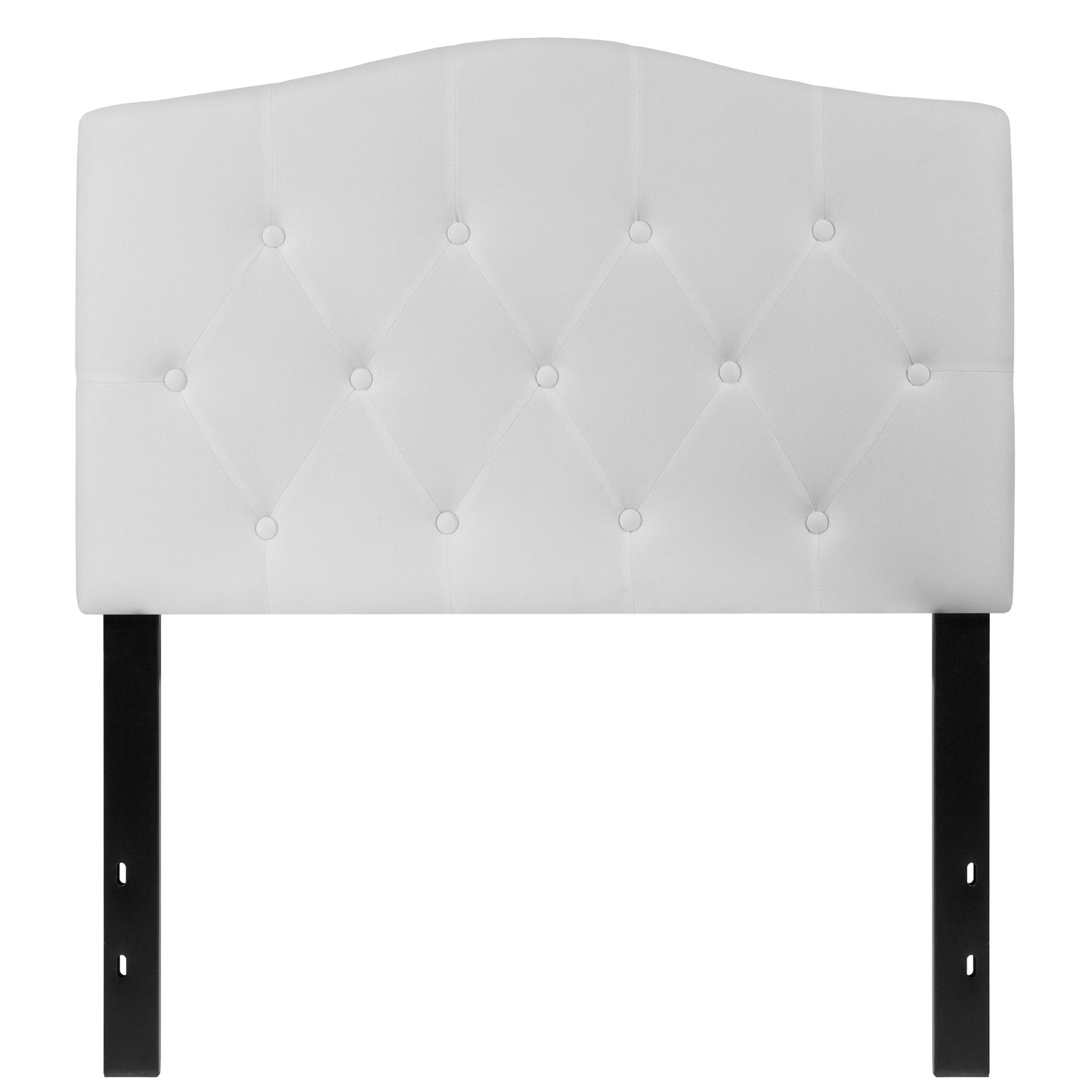 Contemporary Fabric Upholstered Headboard with Diamond Tufting (Full, Queen, King, Twin)