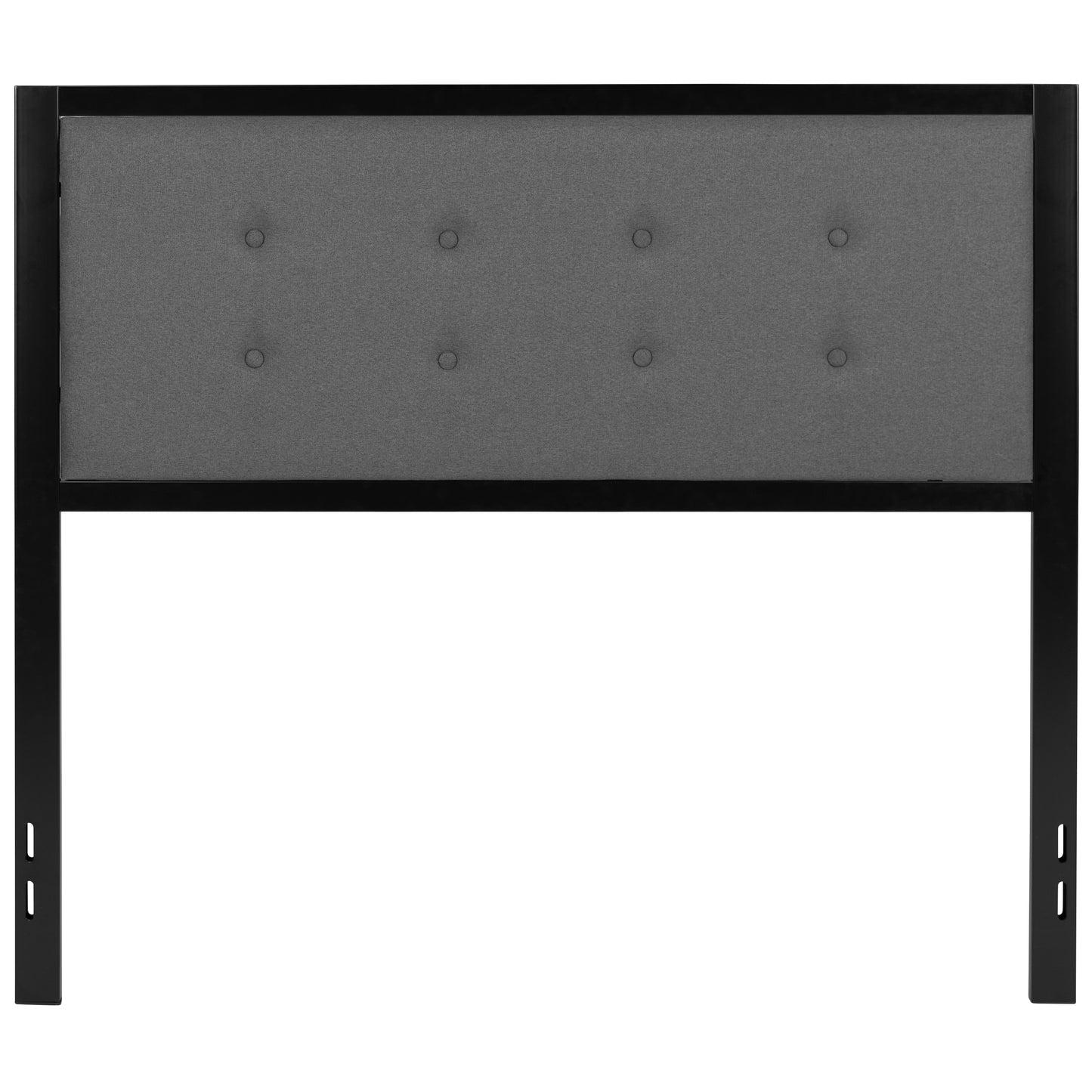 Modern Metal Tufted Upholstered Headboard - (Full, Queen, King, Twin)