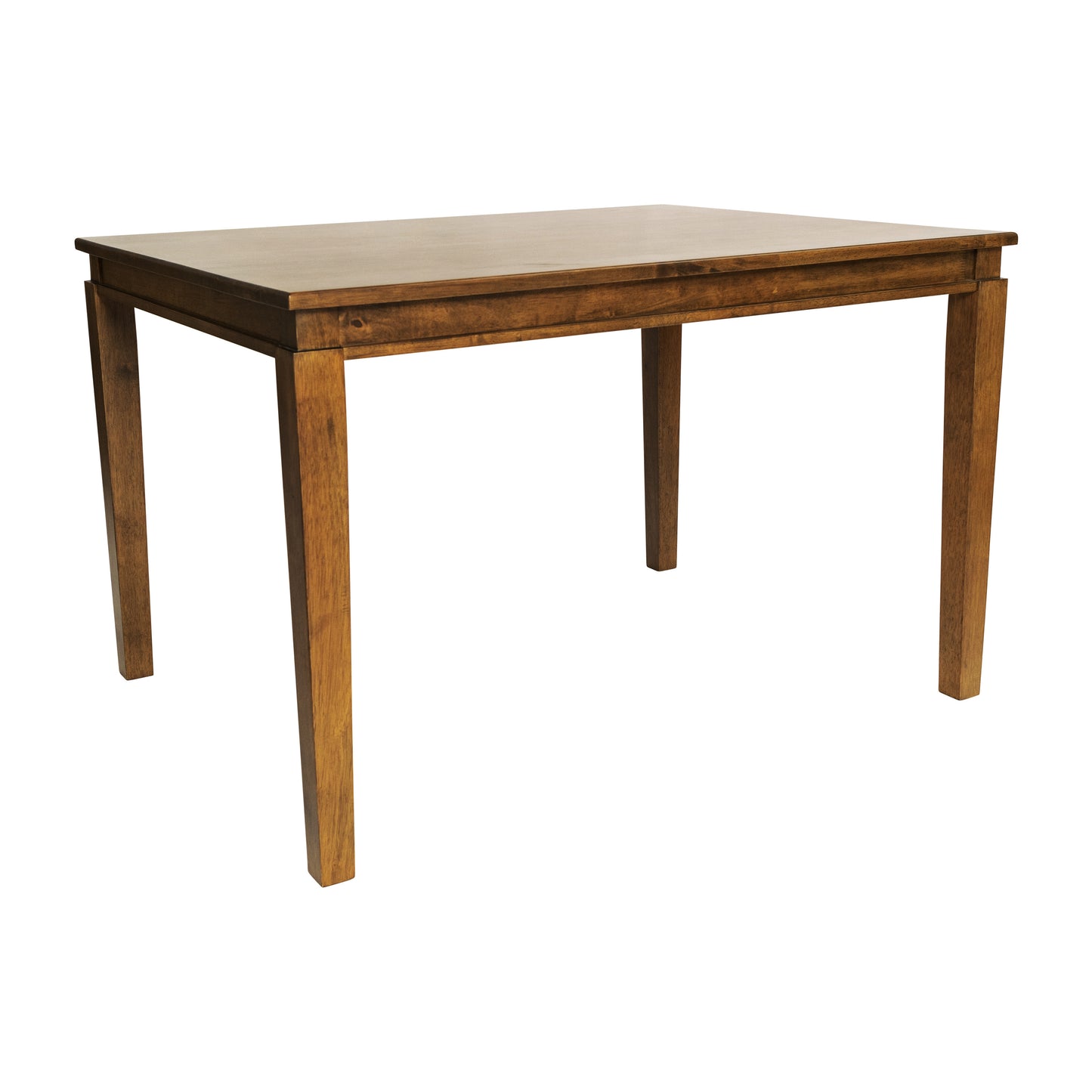 47 Inch Traditional Solid Wood Dining Table - Seating for 4