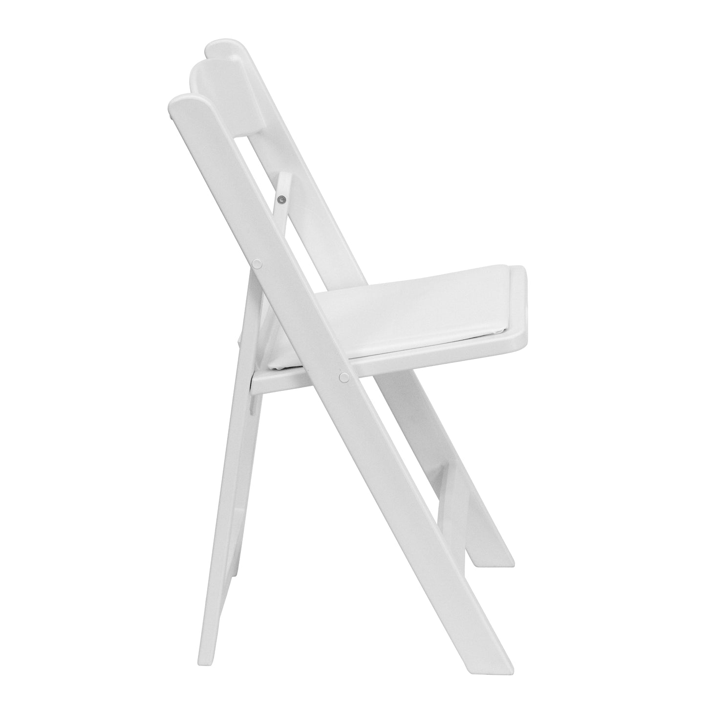 Commercial Grade Resin Light Weight Folding Chair - 800 lb. Capacity