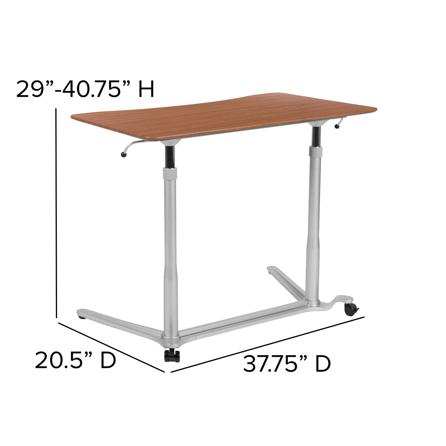 Contemporary Ergonomic Sit-Stand Desk