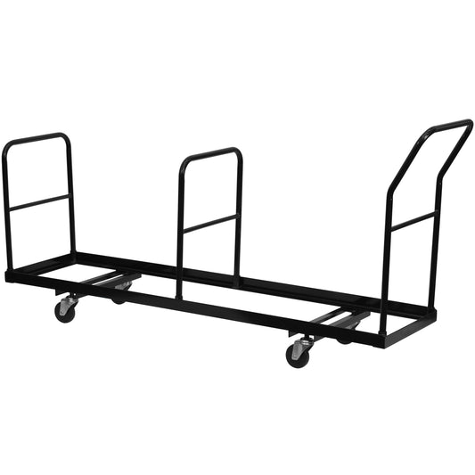 Vertical Storage Folding Chair Dolly - 35 Chair Capacity