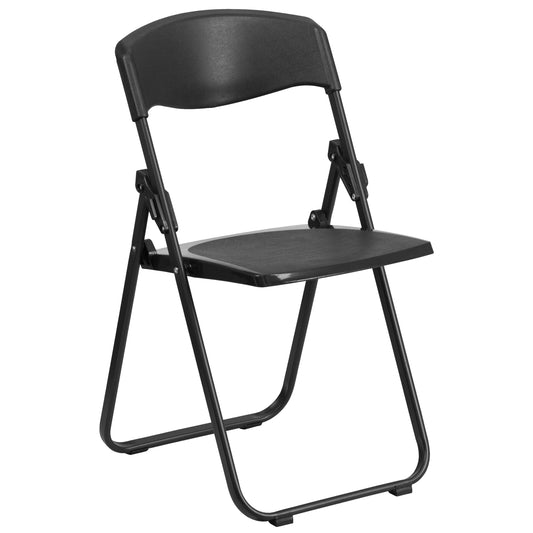 Heavy Duty Plastic Folding Chair with Ganging Bracket