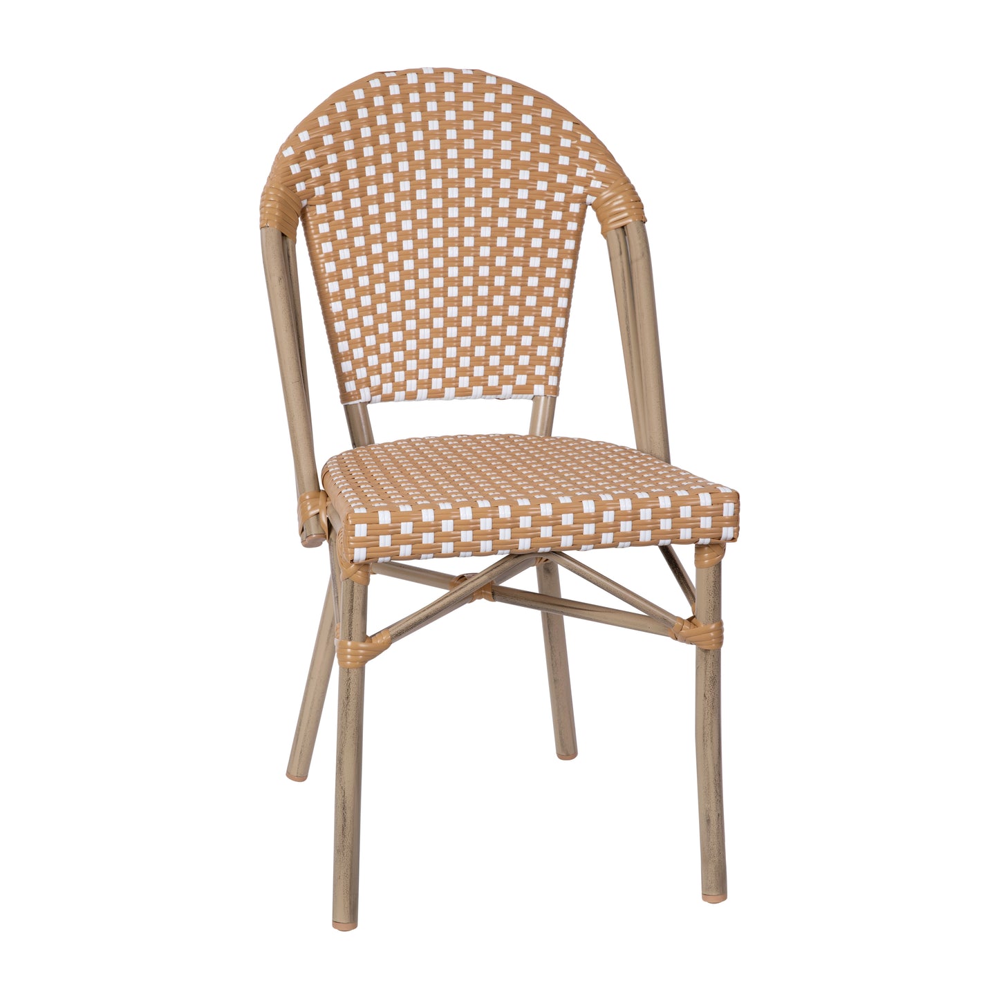 Commercial French Bistro Indoor/Outdoor Stacking Chair