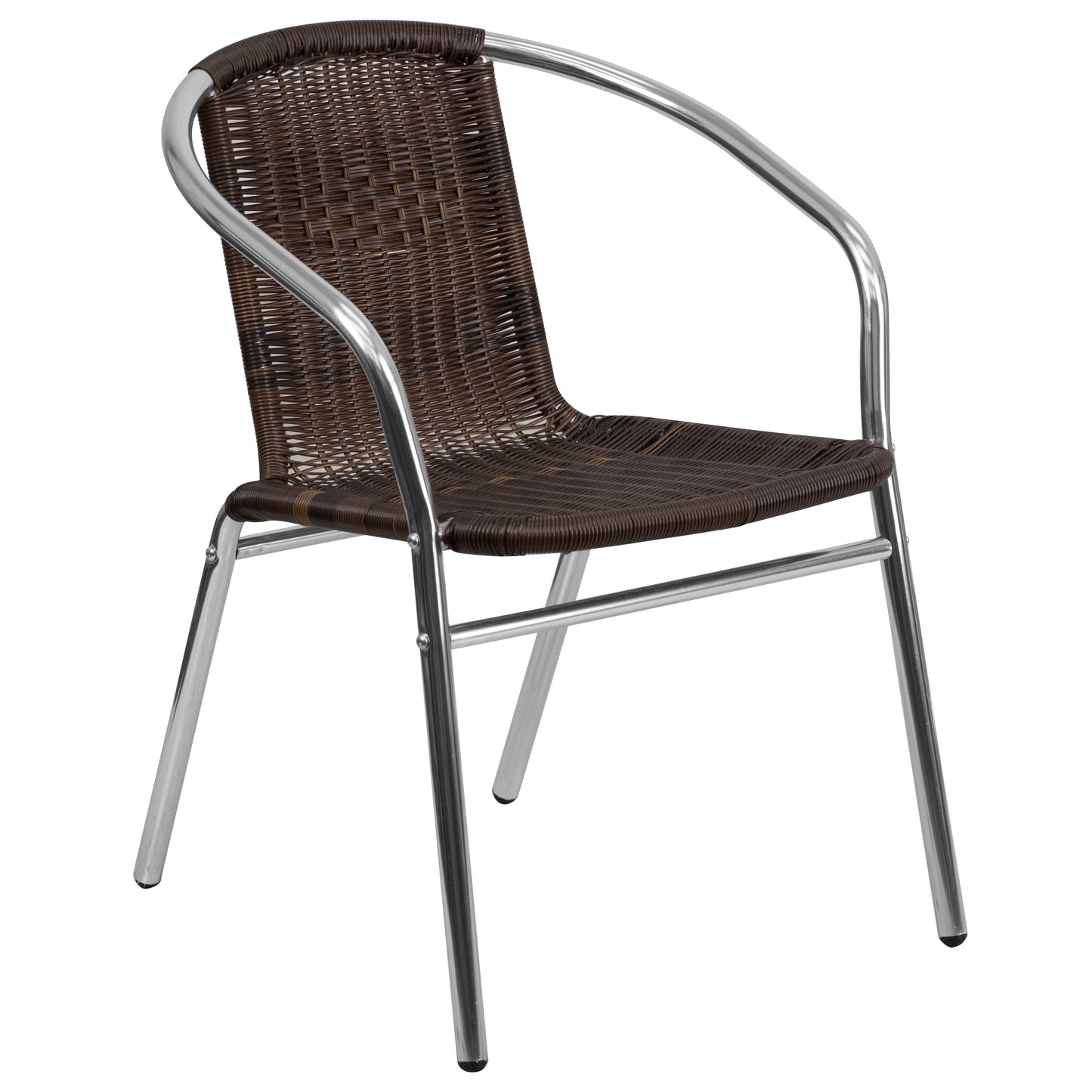 Commercial Durable Stackable Rattan Restaurant Chair