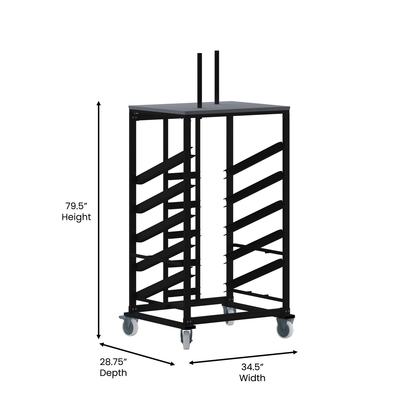 Cocktail Table Dolly for 30'' Round Tables