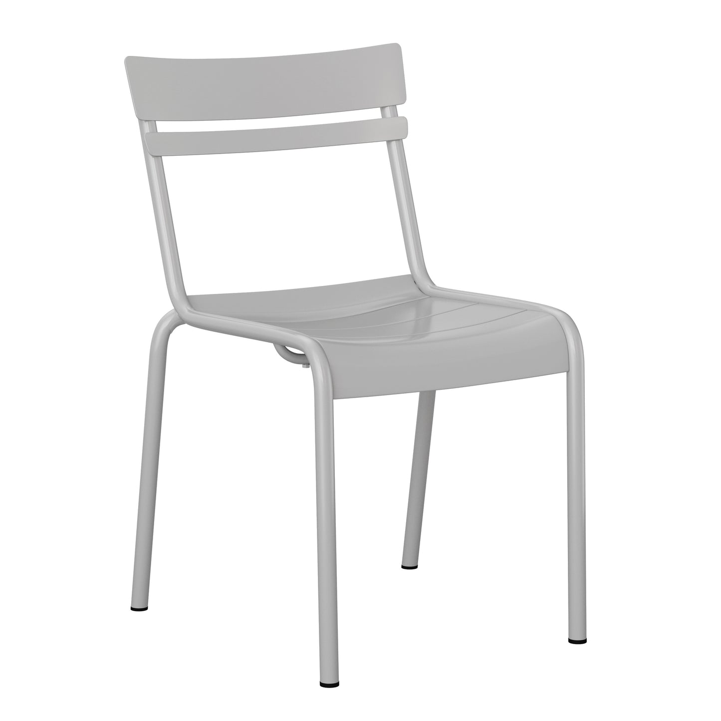 Commercial Grade Steel Stack Indoor-Outdoor Armless Chair