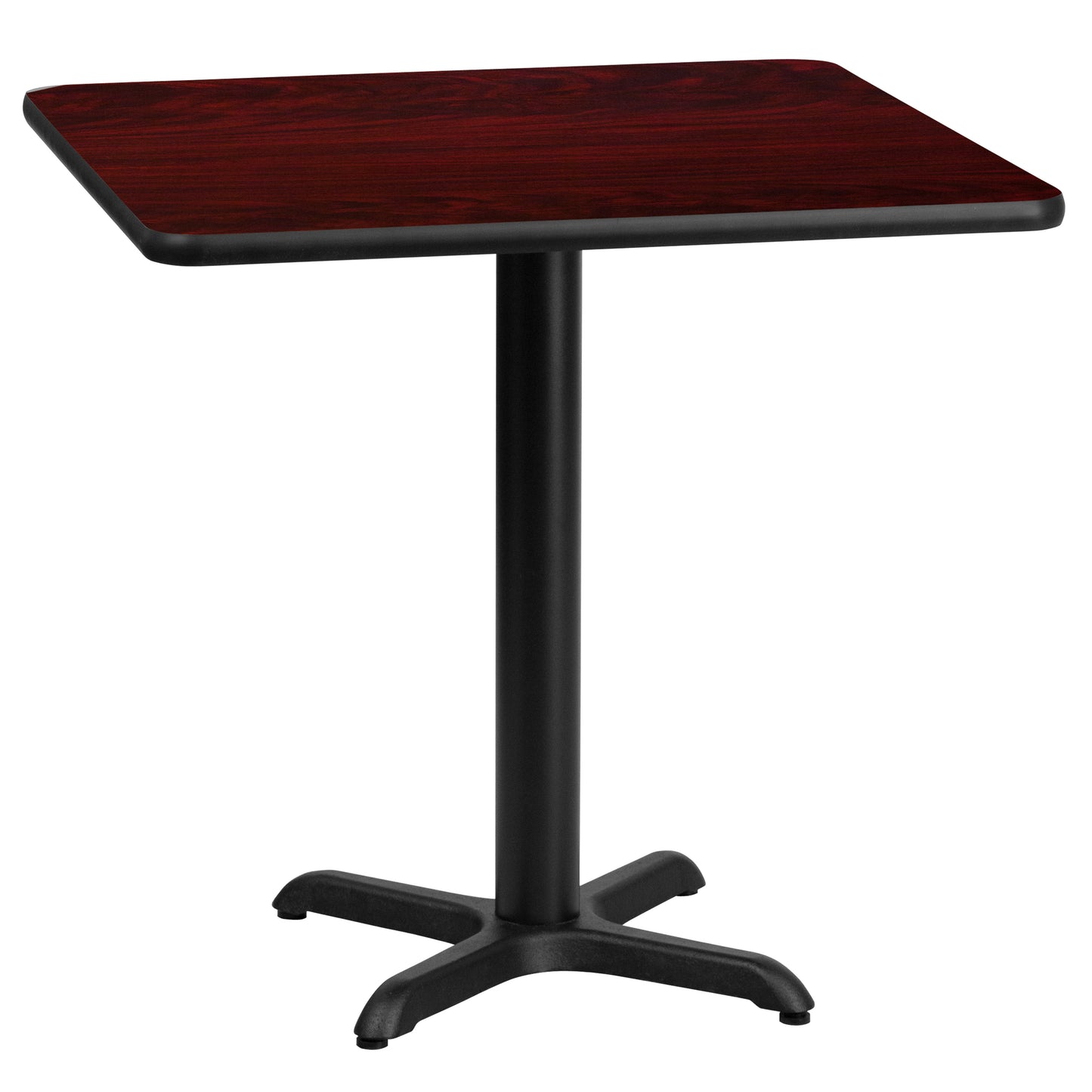 24'' Square Laminate  Dining Table with 22'' x 22'' Table Base