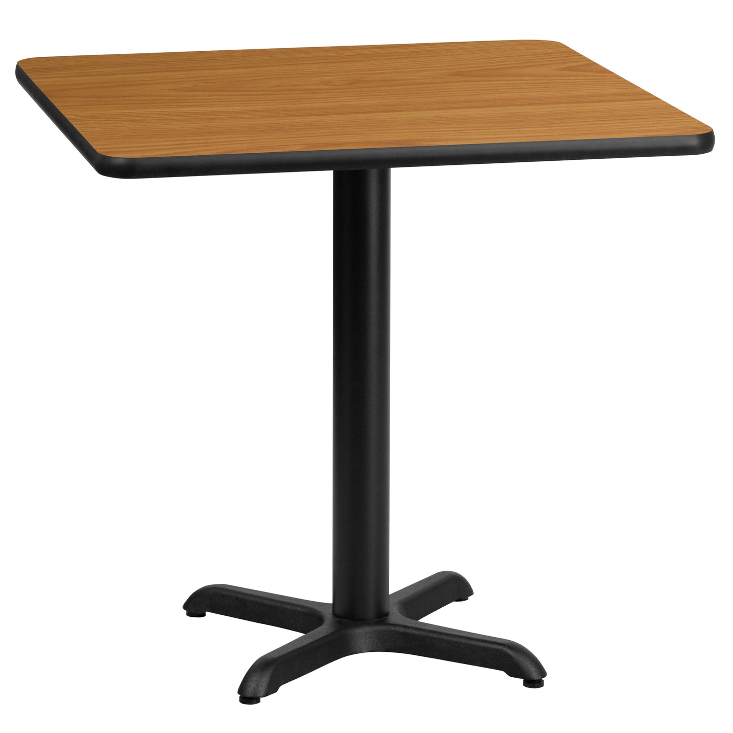 24'' Square Laminate  Dining Table with 22'' x 22'' Table Base