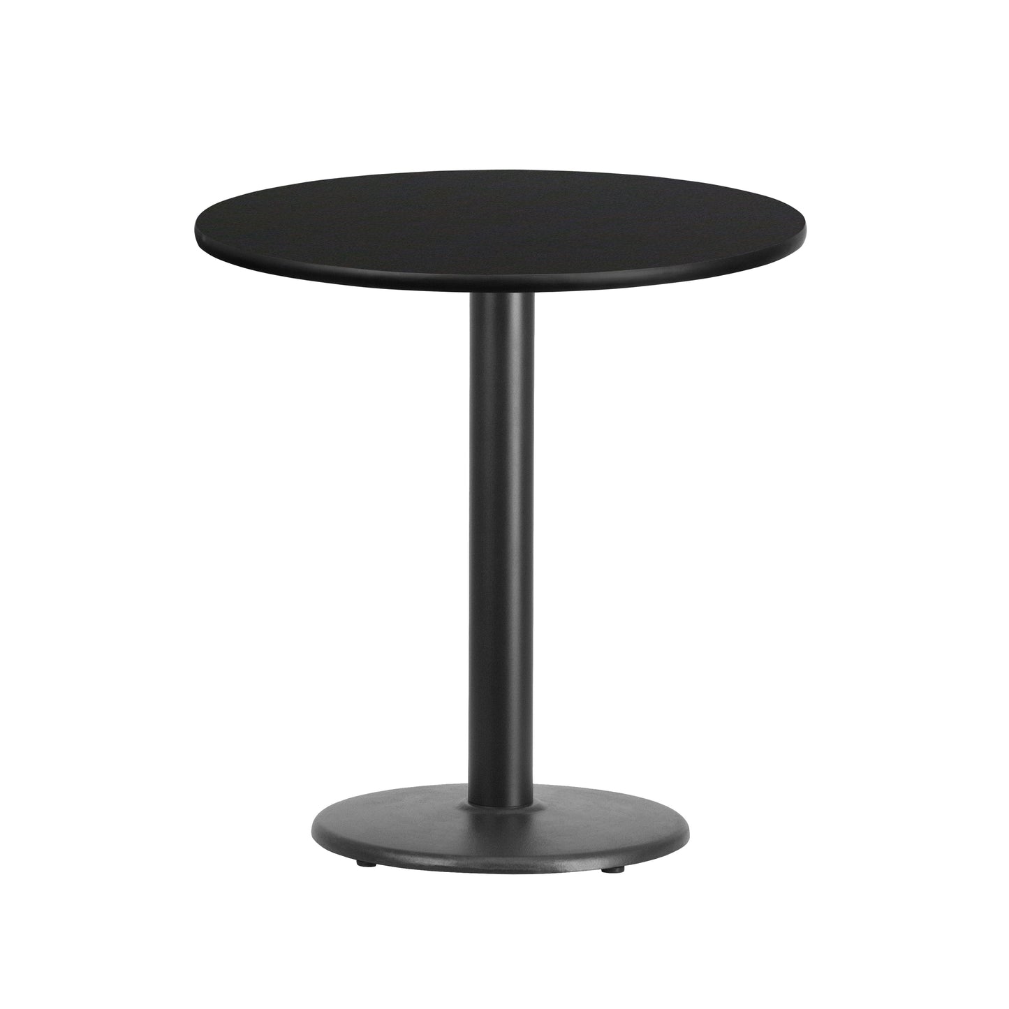 24" Round Restaurant Dining Table with 18" Table Base