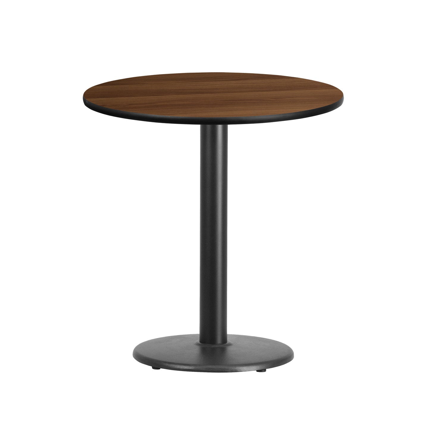 24" Round Restaurant Dining Table with 18" Table Base