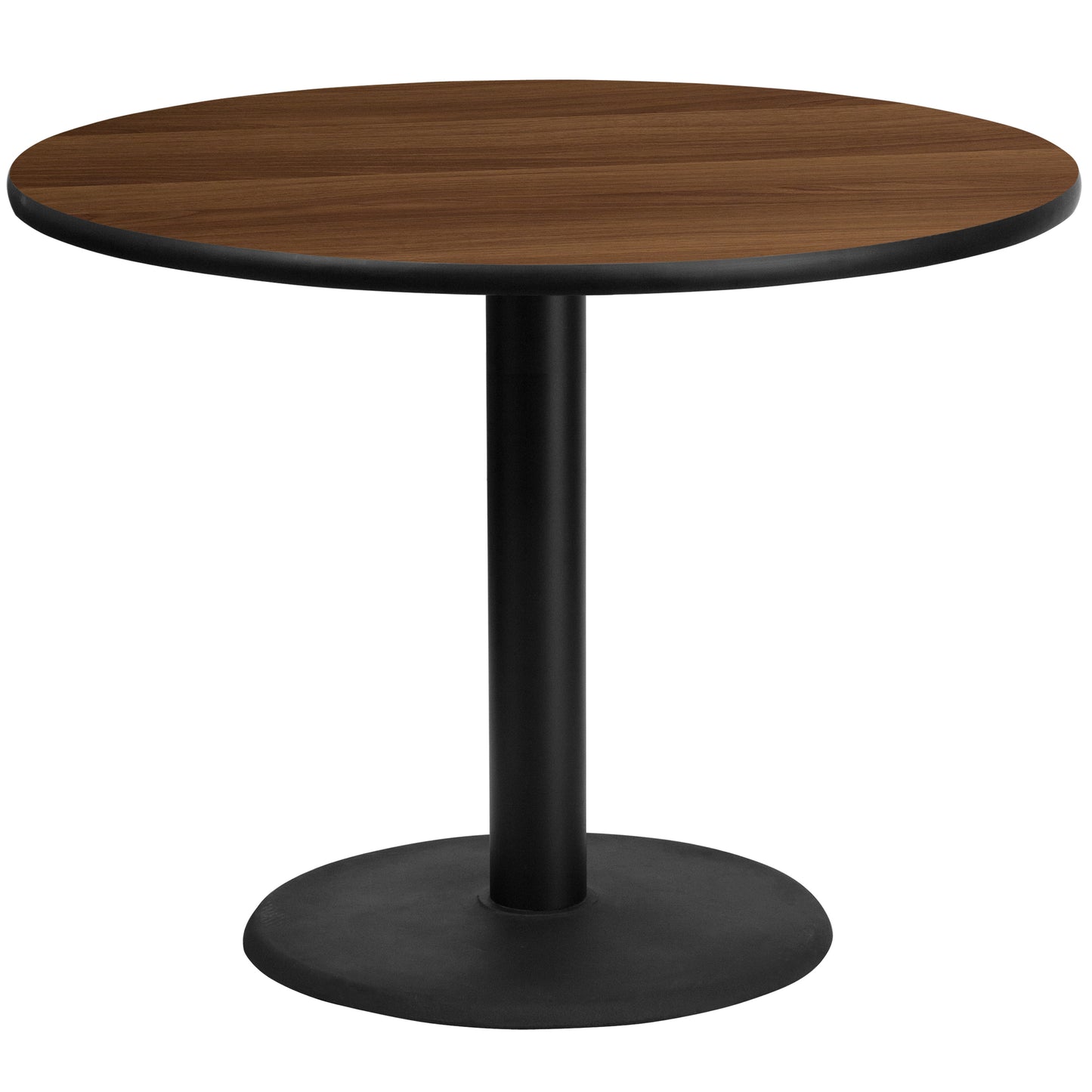 42'' Round Laminate Restaurant Table with 24" Table Base