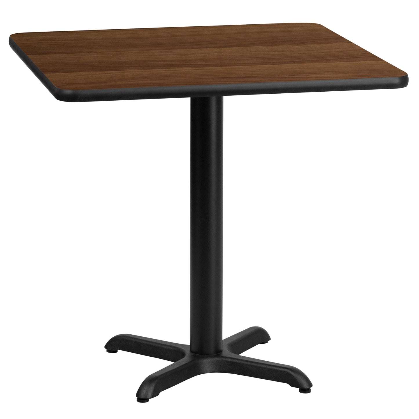 24'' Square Laminate  Dining Table with 22'' x 22'' Table Base