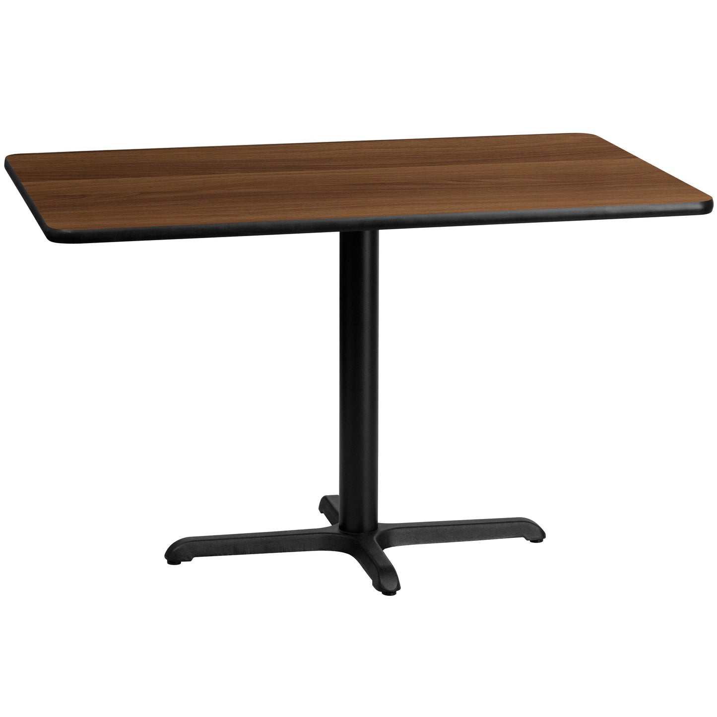 30'' x 48'' Rectangular Laminate Dining Table with 23.5'' x 29.5'' Table Base