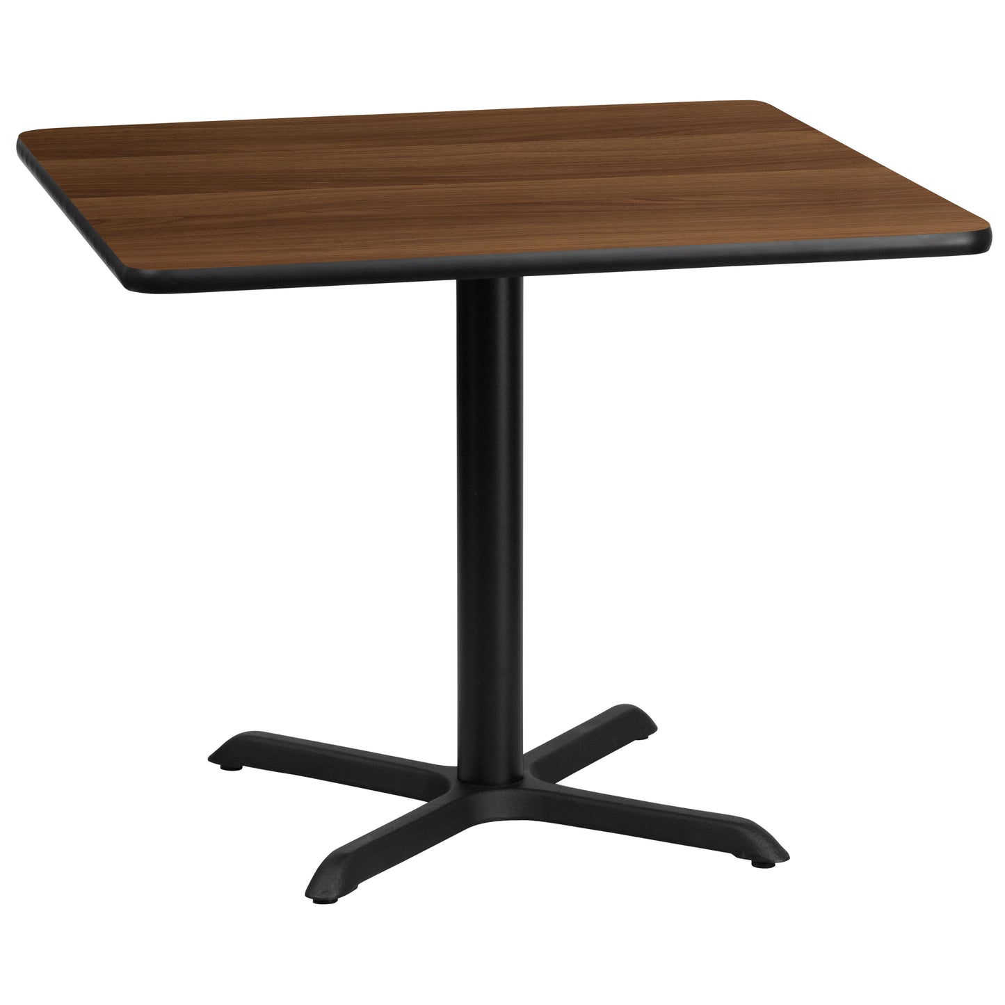 36'' Square Laminate Dining Table with 30'' x 30'' Table Base